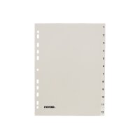 NOVOOO Register PP A4 40998 weiss 1-12