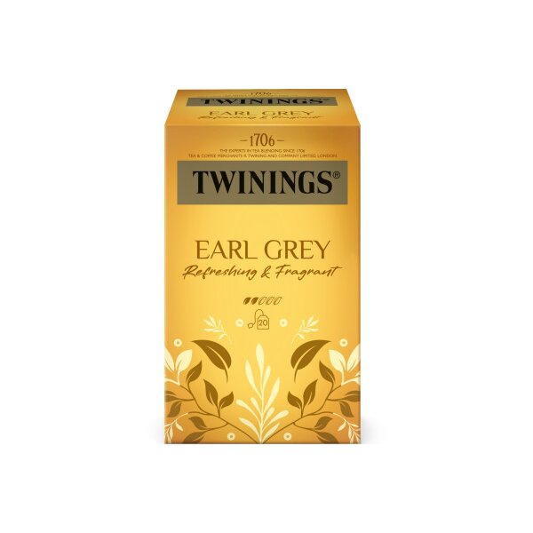 TWININGS Earl Grey 100018058 Sachets 2g, 20 pcs.