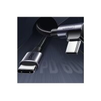 UGREEN Fast Charging Cable 3A Max 2m 50125 USB-C -USB-C,PD,90 Degree