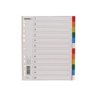 NOVOOO Register PP A4+ 40991 multicolor 12-teilig