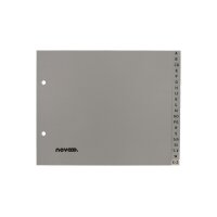 NOVOOO Répertoires PP 1/2 haut 40962 gris A-Z 20...