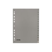 NOVOOO Répertoires PP A4 40939 gris 1-15