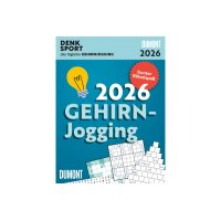DUMONT Gehirnjogging S. Heine 2026 260672 11.8x15.9cm