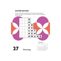 DUMONT Gehirnjogging S. Heine 2026 260672 11.8x15.9cm