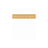 ABC Abschiedskarte DE A4 54021 Goldband
