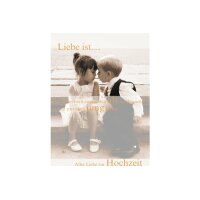 ABC Hochzeitskarte A4 53972 Kinder Brautpaar