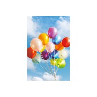 ABC Glückwunschkarte Blanko B6 51825 Farbige Ballons
