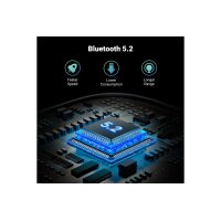 UGREEN Travel Audio Transmitter 35222A TX/RX, BT 5.2, Dual Pairing