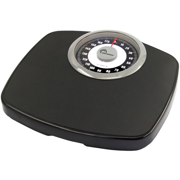 Little balance Analoge Personenwaage Confort 180,schwarz