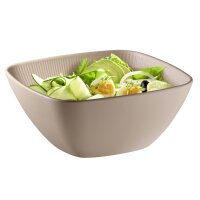 APS Schale NERO, eckig, 250 x 250 mm, sand