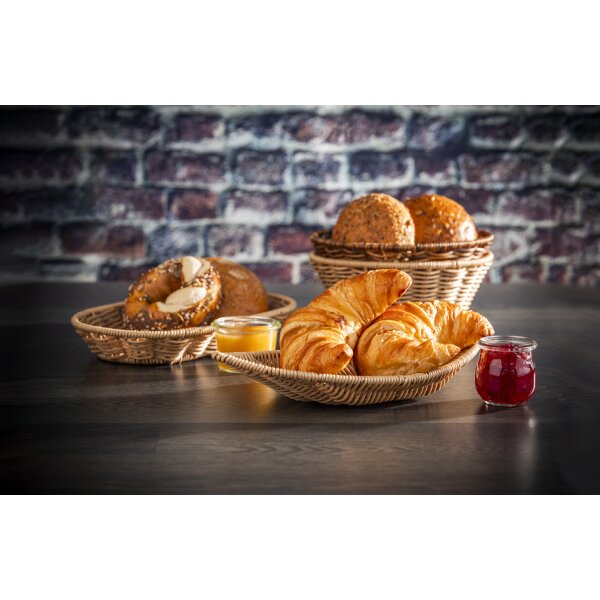 APS Corbeille à pain COVE, rond, diamètre: 200 mm, beige