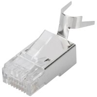 DIGITUS Connecteur RJ45 mâle pour câble rond,...