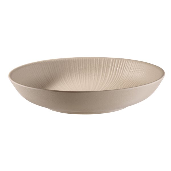 APS Assiette creuse NERO, diamètre: 300 mm, sable