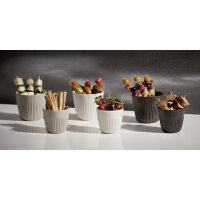 APS Schale LINEO, 180 ml, braun, 6er Set