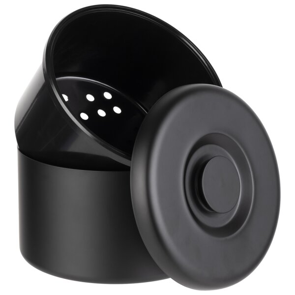 APS Bac à glaçons ARCTIC, en PS/aluminium, 6 litres, noir