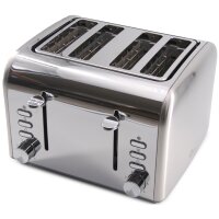 Little balance 4-Scheiben-Toaster Premiuum Inox, Edelstahl