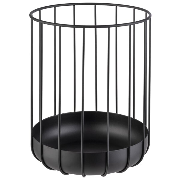 APS Corbeille à pain & à fruits URBAN, rond, 225 mm, noir