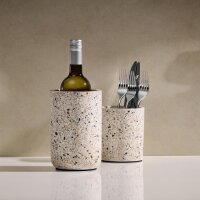 APS Flaschenkühler TERRAZZO, Beton, beige