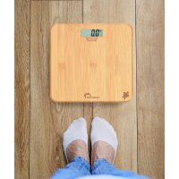 Little balance Digitale Personenwaage Turtle Bamboo, USB-C