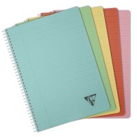 Clairefontaine Spiralbuch LINICOLOR, DIN A4, salbeigrün