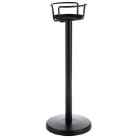 APS Support de table pour seau à vin/champagne, noir