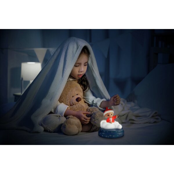 ANSMANN Veilleuse Marchand de sable, bleu/blanc/rouge