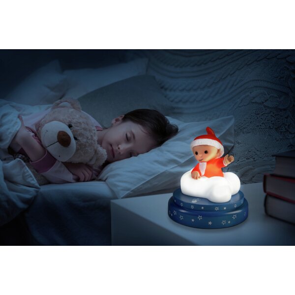 ANSMANN Veilleuse Marchand de sable, bleu/blanc/rouge