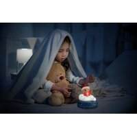 ANSMANN Nachtlicht Sandmann, blau weiss rot