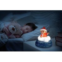 ANSMANN Nachtlicht Sandmann, blau weiss rot