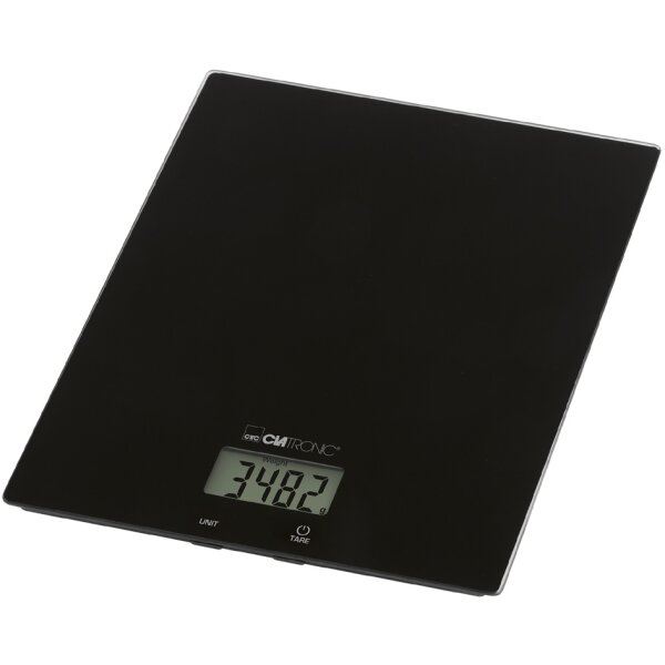 CLATRONIC Balance KW 3820, capacité de charge: 5 kg, noir