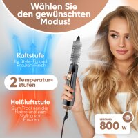 CLATRONIC 3in1 Multihairstyler HAS 3818, schwarz-kupfer
