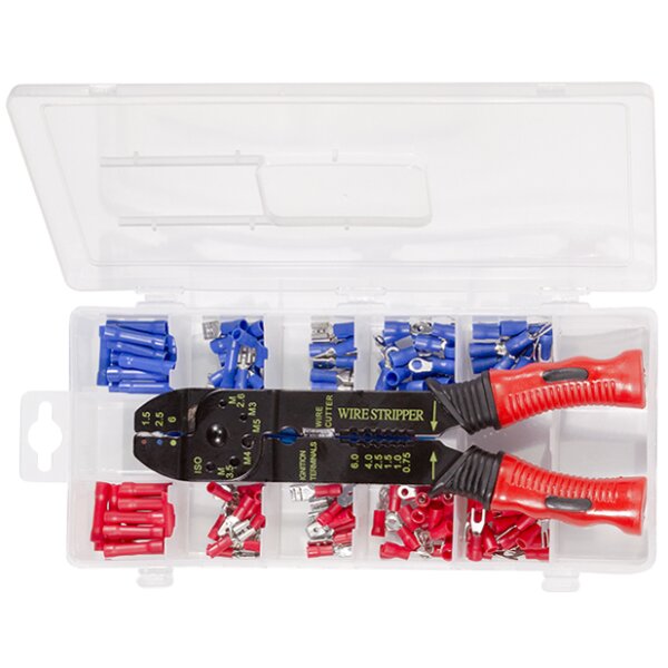 LogiLink Pince à sertir avec assortiment de cosses