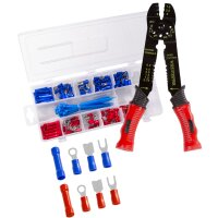 LogiLink Pince à sertir avec assortiment de cosses