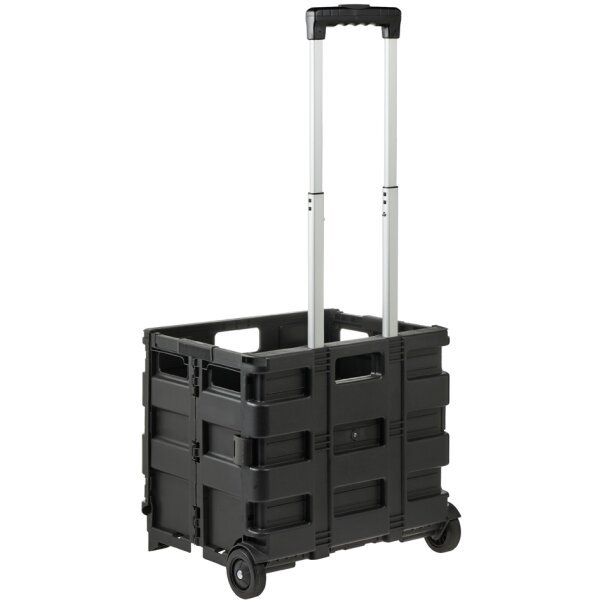 keeeper Chariot de transport olli avec boîte pliante, 45 L