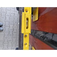 IWH Containerschloss, 220 - 410 mm, gelb