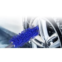 IWH Brosse microfibres pour jantes, bleu/gris