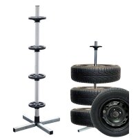 IWH Porte-jantes/pneus de voiture, pour 4 pneus de 225 mm