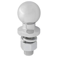 IWH Rotule dattelage, boule de 50 mm, argent