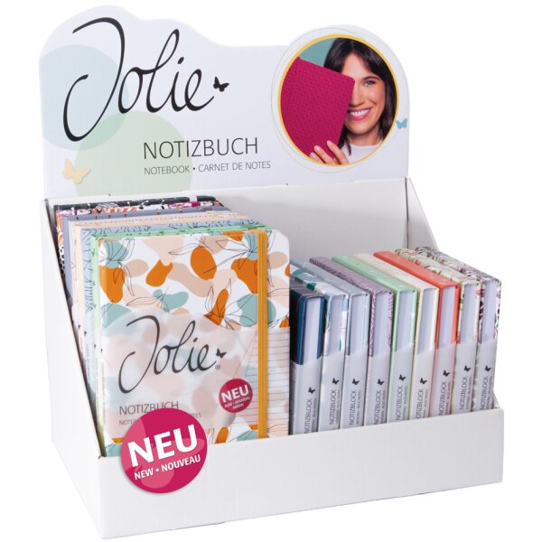 sigel Carnet & bloc-notes Jolie Beauty, présentoir