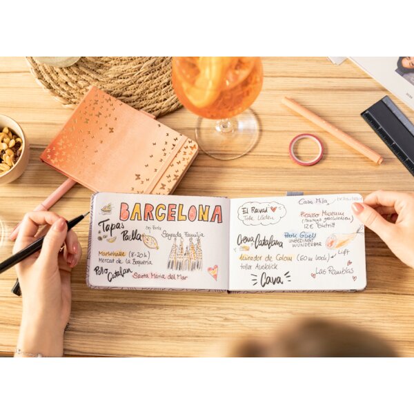 sigel Carnet & bloc-notes Jolie Beauty, présentoir