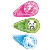 PLUS JAPAN Korrekturroller "Mini Zoo", 5 mm x 6...