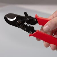 LogiLink Kabelschneider für Solarmodul PV-Kabel, rot