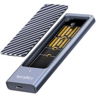 LogiLink Boîtier USB 3.2 Gen 2x2 pour M2 NVMe & SATA SSD