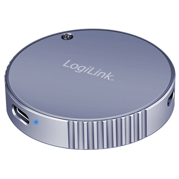 LogiLink Boîtier SSD USB 3.2 Gen2 magnétique, gris
