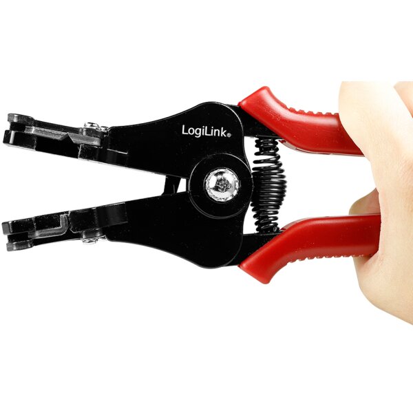 LogiLink Abisolierzange für Solarmodul PV-Kabel, rot