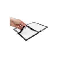 MAGNETOPLAN Cadre dinfo. A4 1131901 autocollant, gris 2 pcs.