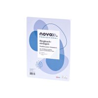 NOVOOO Ringbucheinlagen A4 729794 4mm kariert,100g, Rand...