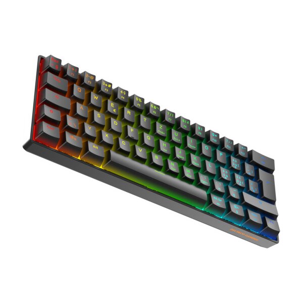 DELTACO Mechanical Keyboard DK470 GAM-175-CH Hot-Swap,KTT Switches,Black