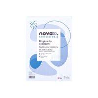 NOVOOO Ringbucheinlagen A4 729796 5mm kariert, 100g 100...