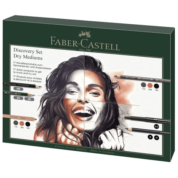 FABER-CASTELL K&uuml;nstler-Set Discovery, 17-teilig